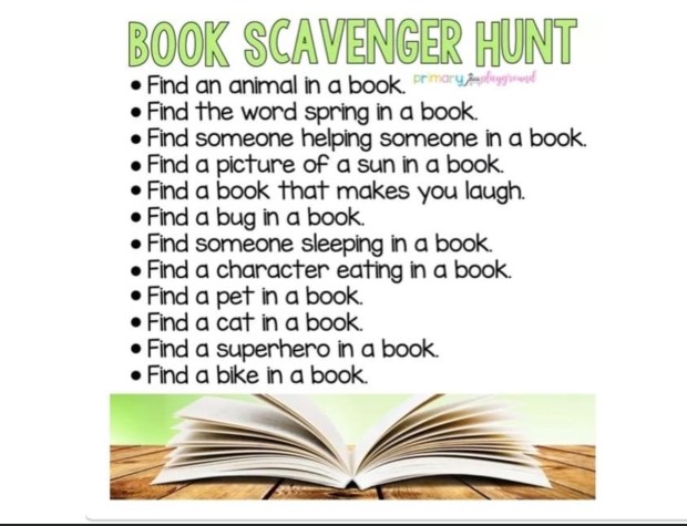 BOOKSCAVENGERHUNT