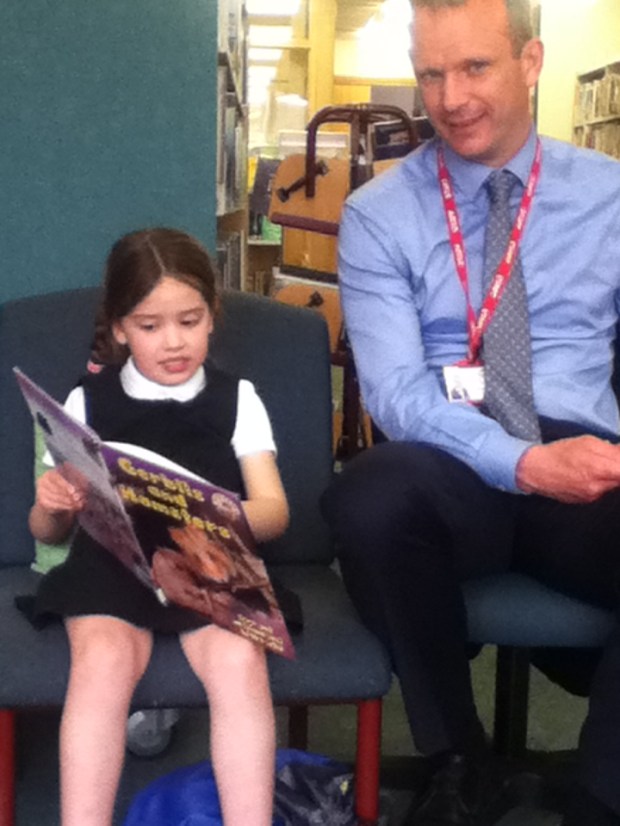 Reception visit to Library – Moorfield Primary School